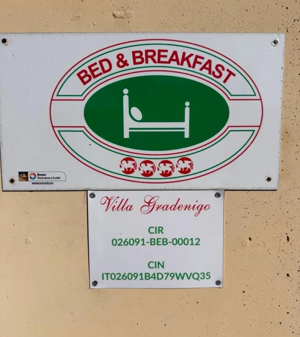 Bed & Breakfast B&B Villa Gradenigo Lancenigo Italia